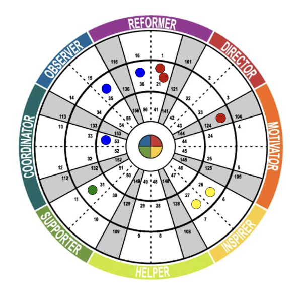 Demographic Insight Wheel Example Introduction to Insights Discovery - Synexe Consulting